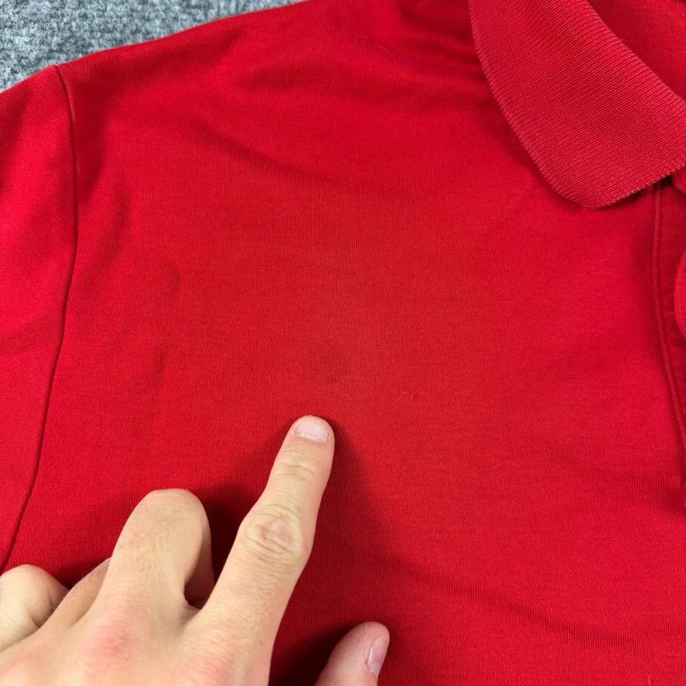 Polo Ralph Lauren Polo Shirt Mens M Red Maroon Bundle 2pk Cotton Short Sleeve